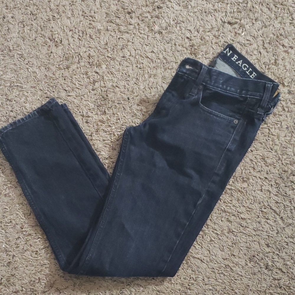 AMERICAN EAGLE Dark Wash SLIM jeans sz 28/30